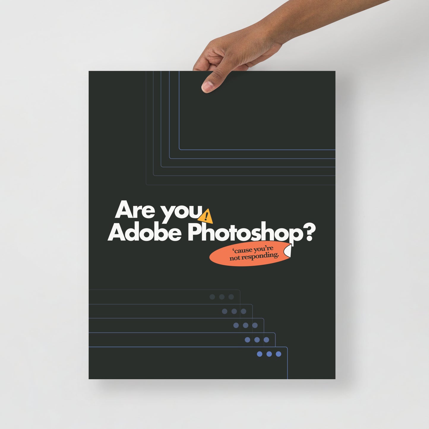 Not responding Poster